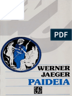 Paideia Jaeger Werner