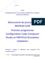 Code Composer Studio - Proteus - Premier Programme