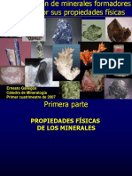 Propiedades Fisicas de Los Minerales PDF