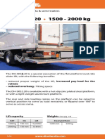 DH-SKS2.20 1500 - 2000 KG: Slider Lift For Trucks & Semi-Trailers