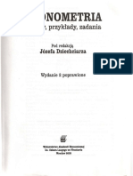 (2156) Józef Dziechciarz - Ekonometria. Metody, Przykłady, Zadania