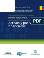 Orientaciones Tecnicas Sobre La Aplicacion de La NIIF para Pymes Activos y Pasivos Financieros