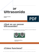 Sensor Ultrasonido - Christian Muñoz