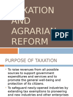 Taxation and Agrarian Reform 01