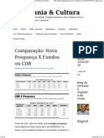 Comparação_ Nova Poupança X Fundos Ou CDB _ Cidadania & Cultura