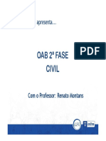 1-Material de Apoio - Direito Civil - Renato Montans - Petição Inicial I