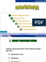 Konsep Dasar Kabel Serat Optik