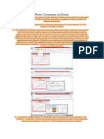 Plano Cartesiano en Excel