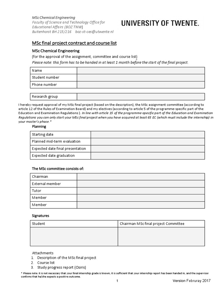 Weekly assignment list picture