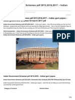 Indian Government Schemes PDF Indian Govt Yojana