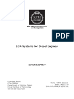 EGR-Systems For Diesel Engines: Simon Reifarth