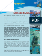 Paket Wisata Manado Bunaken