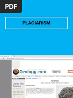 Plagiarism