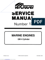 MerCruiser GM4 Manual de Servicio