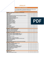 Checklist de Atividades e Participação