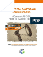 #ComunicACCION para El Cambio Social, de Calcuta Ondoan