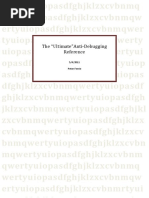 The Ultimate Anti-Debugging Reference PDF