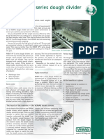 ROBOT HP E Series Dough Divider With Servo Cutter - Vemag PDF