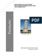 APOSTILA - Apostila de Fundacoes - L. Sales PDF