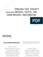 Perbandingan Tax Treaty Dalam Model Oecd