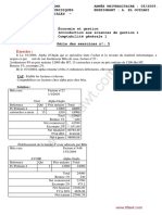 Series Corriges Exercices de Comptabilite 4 PDF