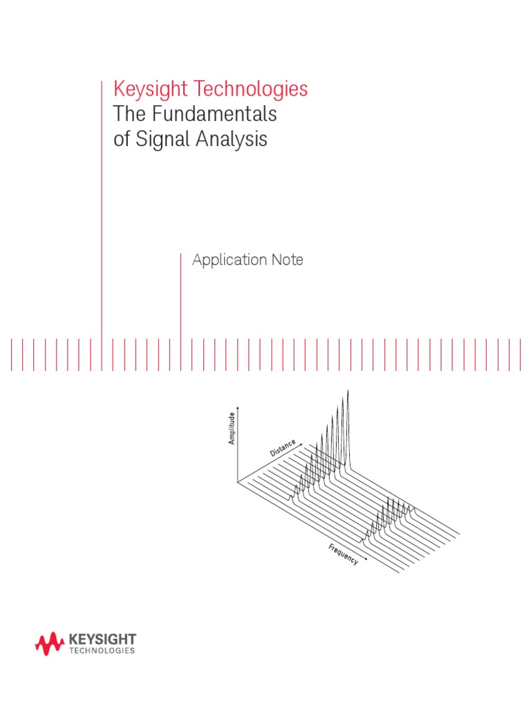 The Fundamentals of Signal Analysis 59528898E PDF Spectral