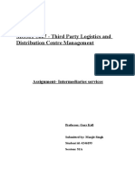 MGMT 5007 - Third Party Logistics and Distribution Centre Management