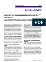 Diagnosis and Management of Supraventricular Tachycardia