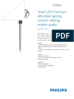 Smart LED Post-Top - Affordable Lighting Solution Offering Reliable Quality