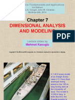 Dimensional Analysis and Modeling: Mehmet Kanoglu