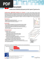 Luradocument: Luradocument JPM/PDF (/A) Exporter For Emc Captiva® Quickscan Pro