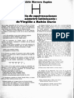 Comedia de Equivocaciones. Del Hexámetro Latinizante de Virgilio a Rubén Darío - Tarsicio Herrera Zapién