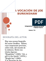 La Vocación de Joe Burkinshaw