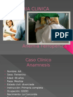 HCL de Anemia Ferropenica