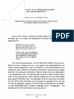 CarneiroLeao Heraclito e Aprendizado Do Pensamento