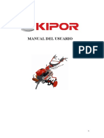 Manual Motoazada Kipor KGT510L PDF