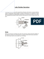 Lab Session Operations of Lathe Machine Part 2