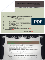 Gujarat Power Engineering Research Institute Materials Classification