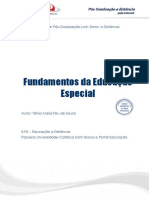 Fundamentos Da Educacao Especial