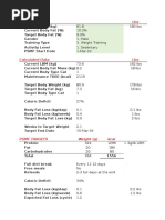 PSMF Diet Calculator v1.0