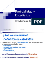 Introduccion a La Estadistica