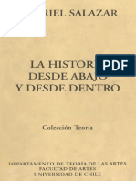 La historia desde abajo y desde adentro - Gabriel Salazar.pdf