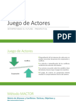 Juego de Actores