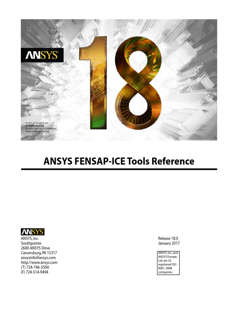 Ansys Fensap-Ice Tools Reference | PDF | Command Line Interface | Trademark