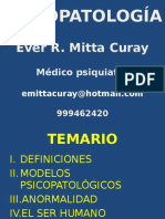 Psicopatología Conceptos