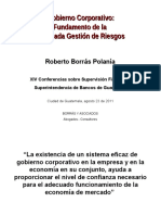 Gobierno Corporativo y Su Importancia en La Gestión de Riesgos de Las Entidades Bancarias