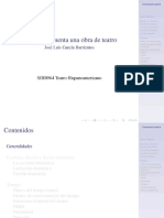 Como Se Comenta Una Obra de Teatro PDF