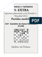 XT3 - D37 Gambito de Dama Rehusado (Af4) PDF