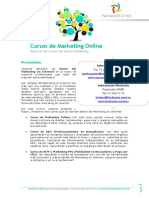 Cursos de Marketing Online