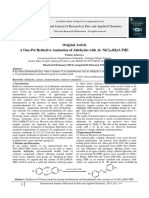 Original Article A One-Pot Reductive Amination of Aldehydes With Al-Nicl .6H O-Thf